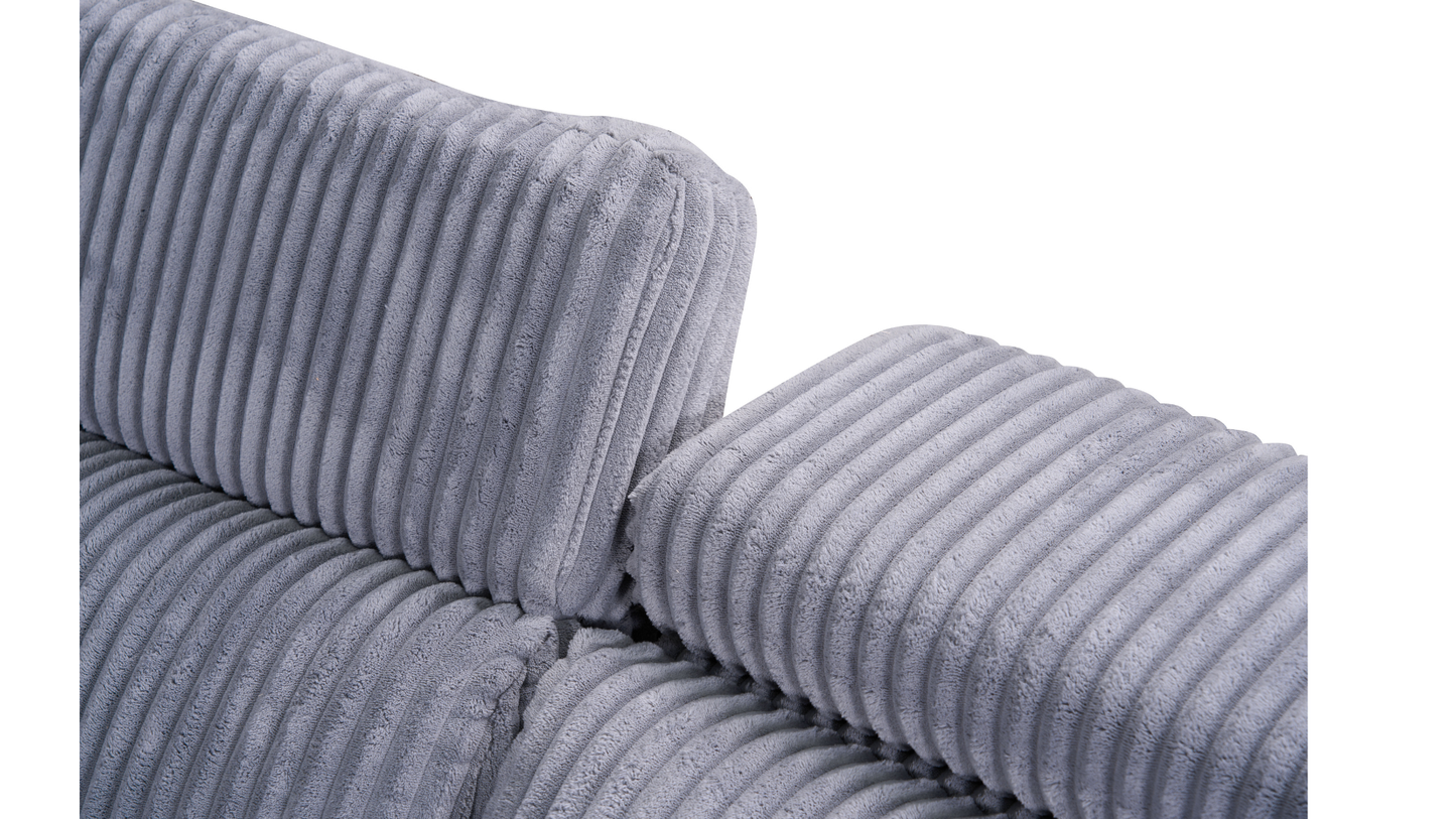 Yash (Grey) Reclining Sectional