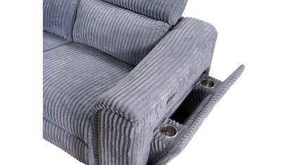 Yash (Grey) Reclining Sectional