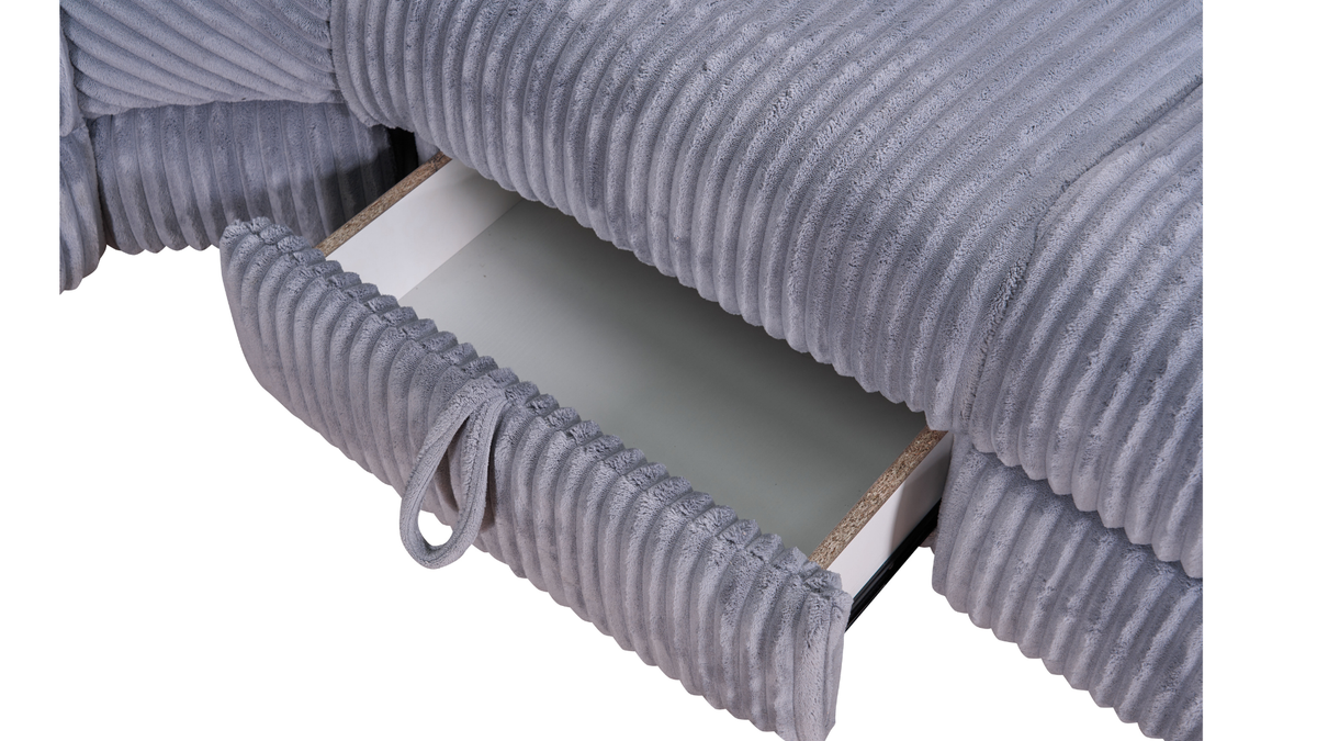 Yash (Grey) Reclining Sectional