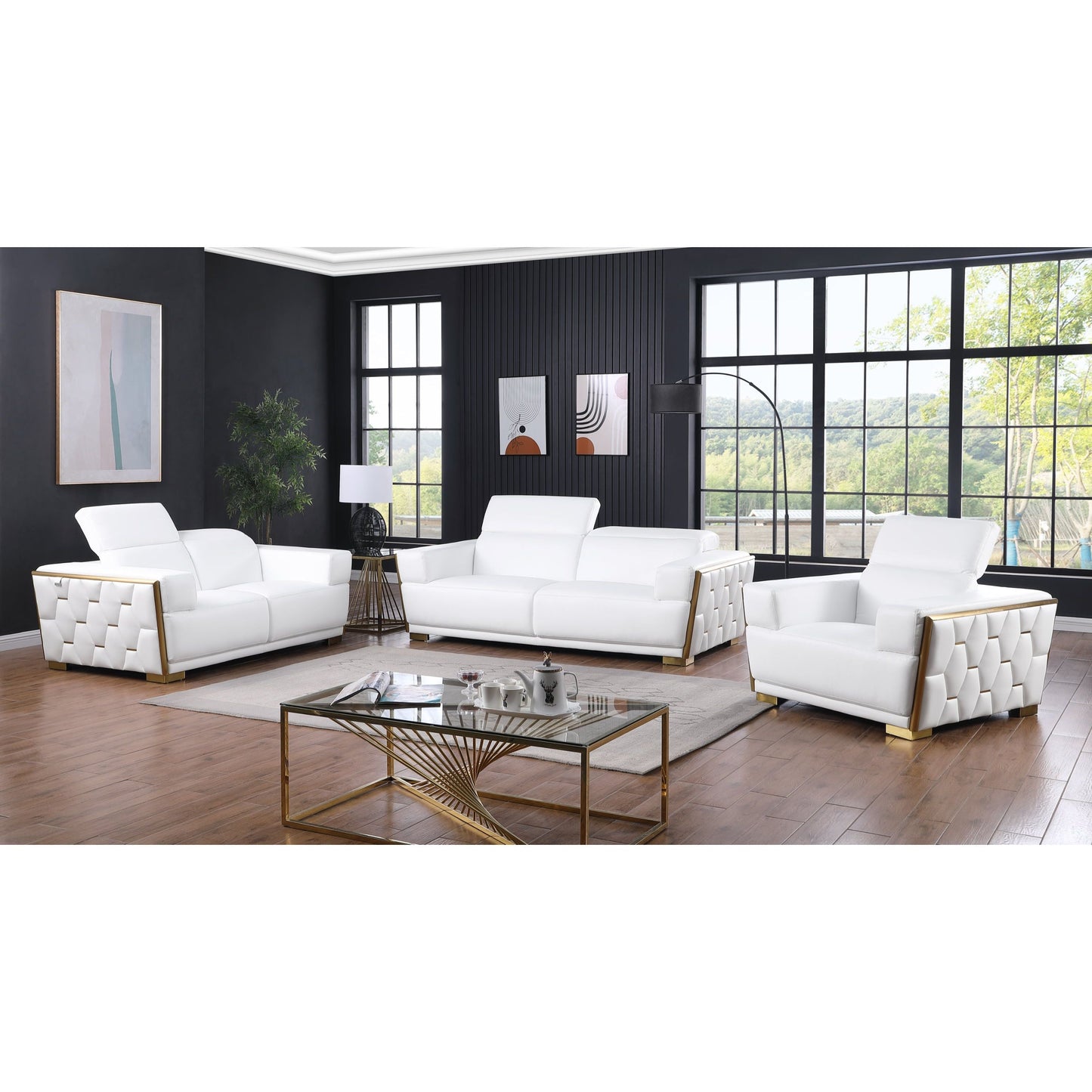 Hexor Reclining Chair (White)