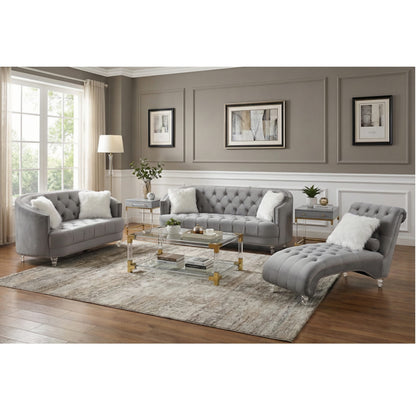 Yasmin Luxury Velvet 2pc Sofa Set