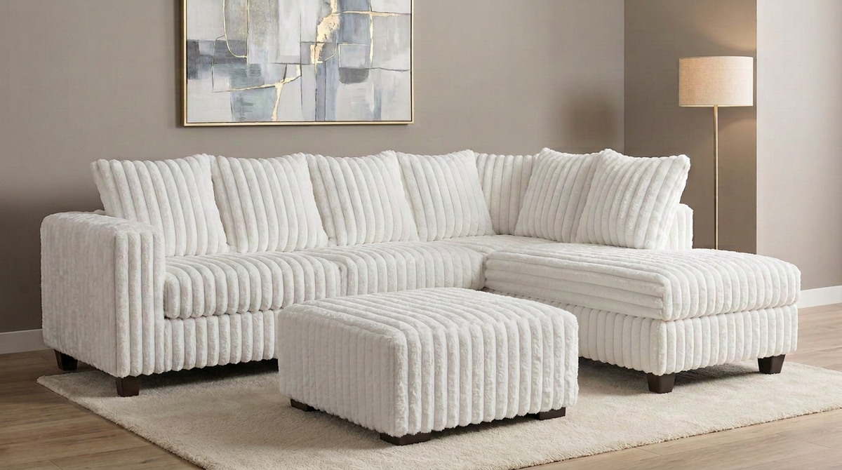 Gia (Eggshell) Sectional