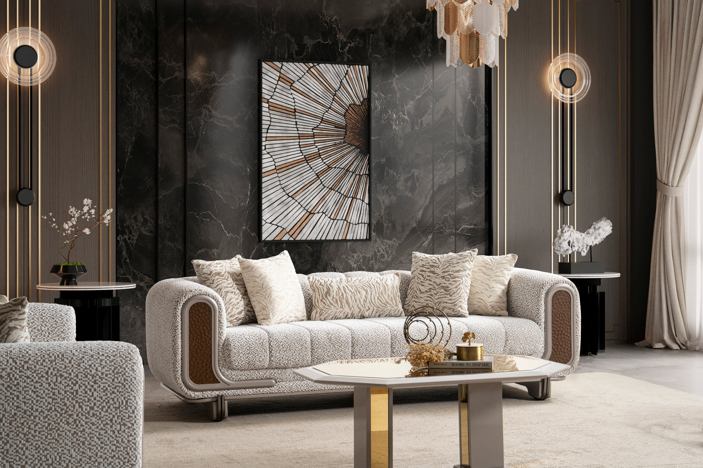 Lora Collection Living Room Set