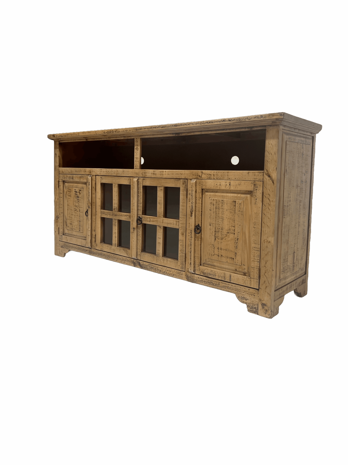 Laredo TV Stand (Natural Oak)