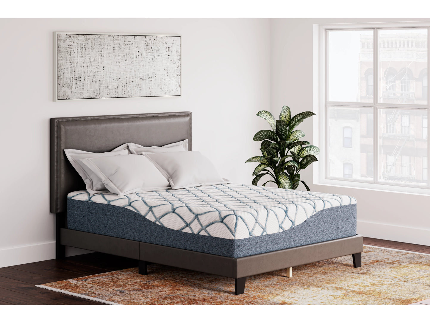 Ashley Sleep Gruve 14" Plush Memory Foam Mattress
