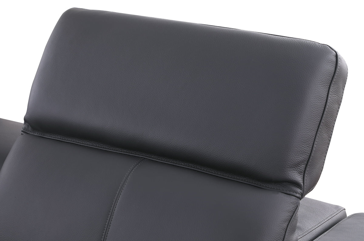 Franco Reclining Sectional 7-Piece (Dark Grey)