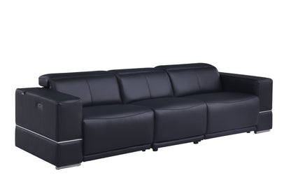 Franco Reclining Living Room Set (Black)