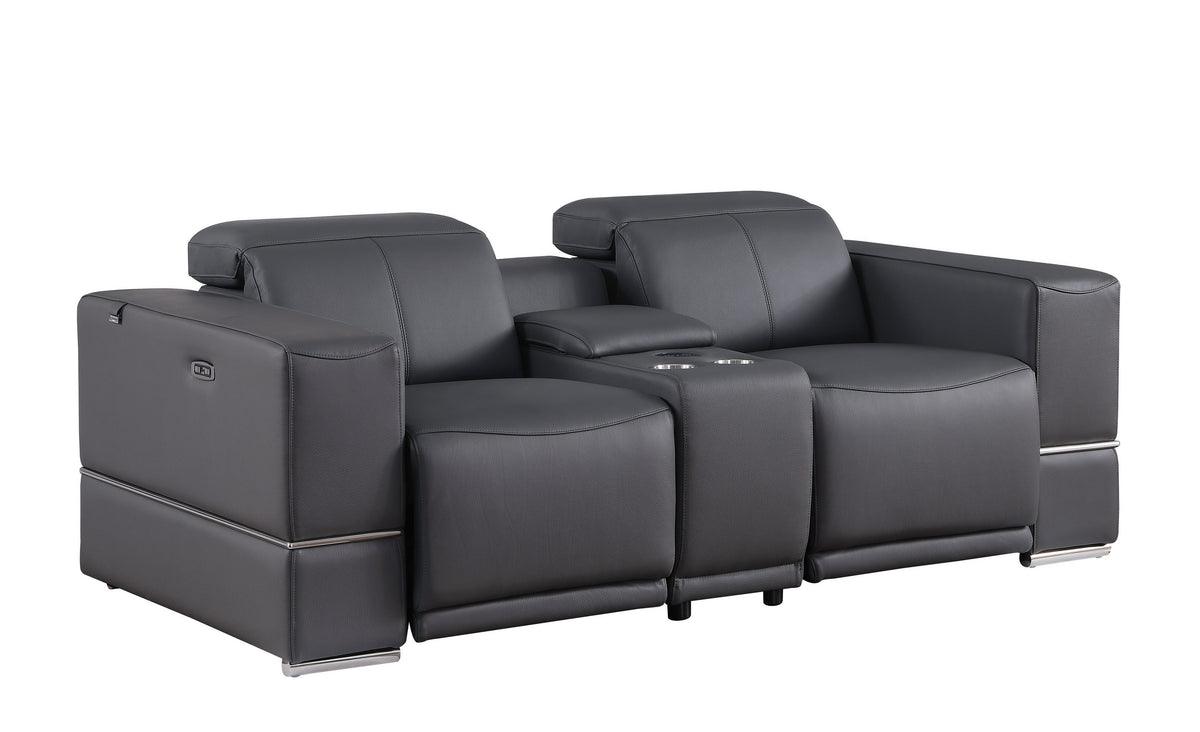 Franco Reclining Living Room Set (Grey)