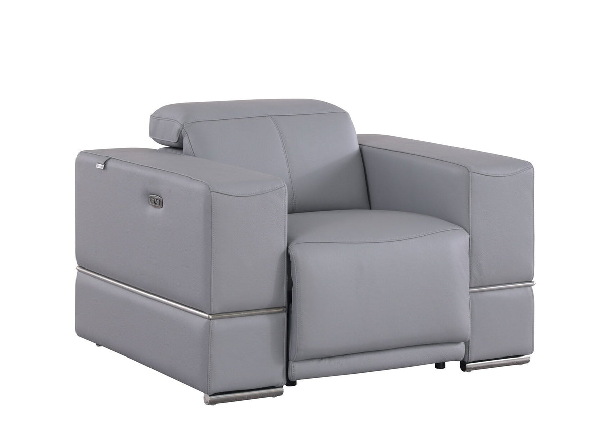 Franco Reclining Living Room Set (Light Blue)