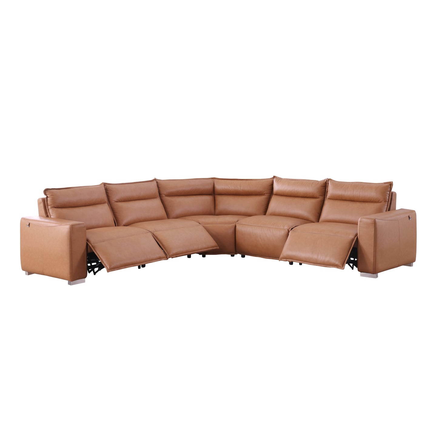 Sierra Reclining Sectional (Camel)