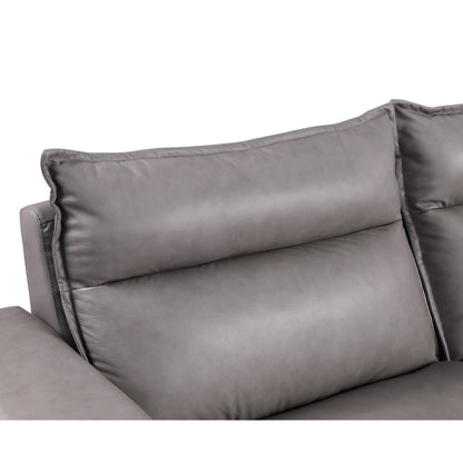 Sierra Reclining Sectional (Grey)