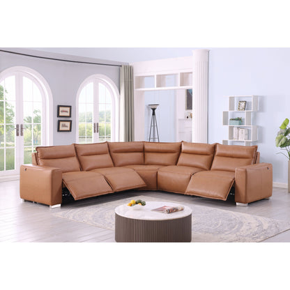 Sierra Reclining Sectional (Camel)