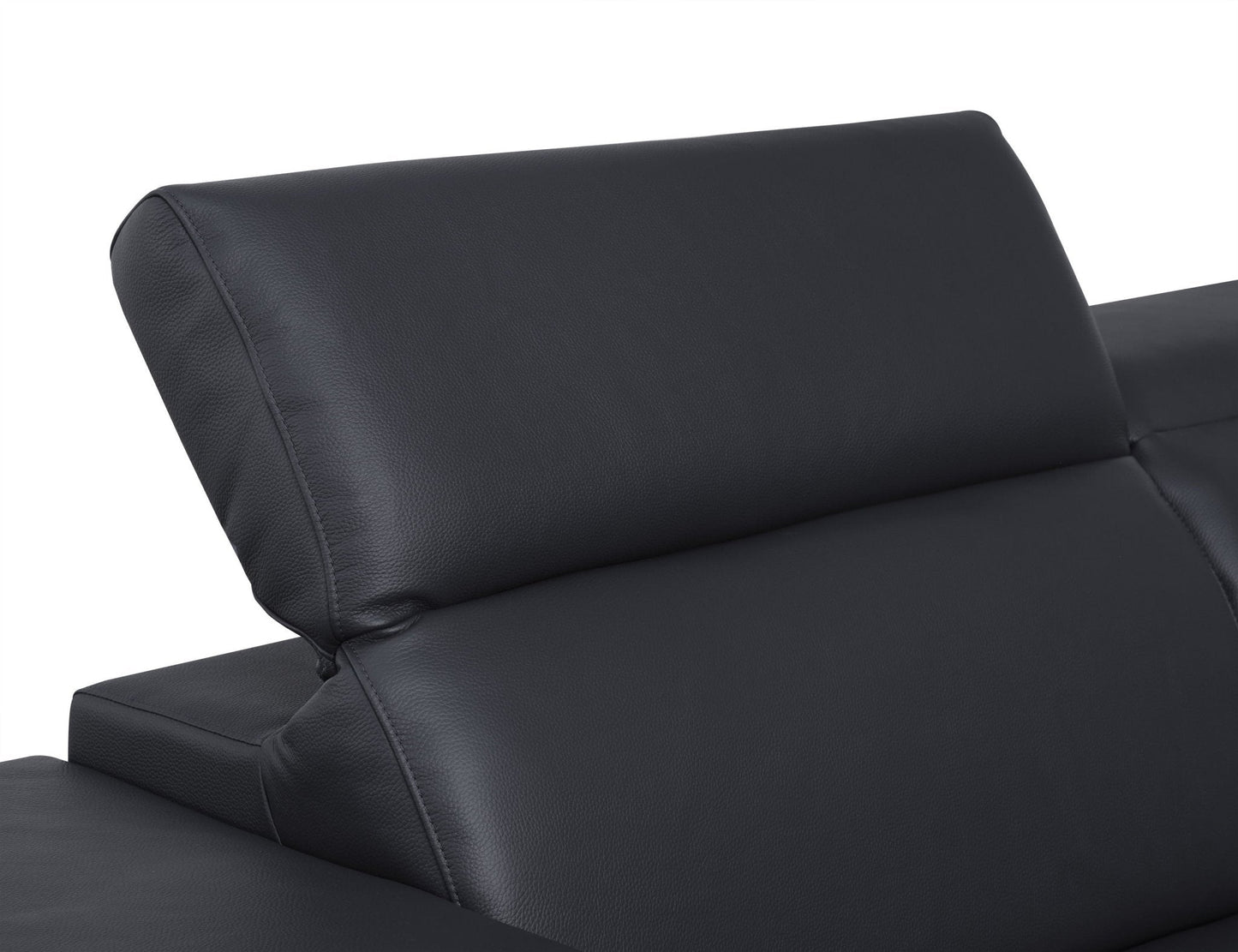 Favo Reclining Sectional (Black)