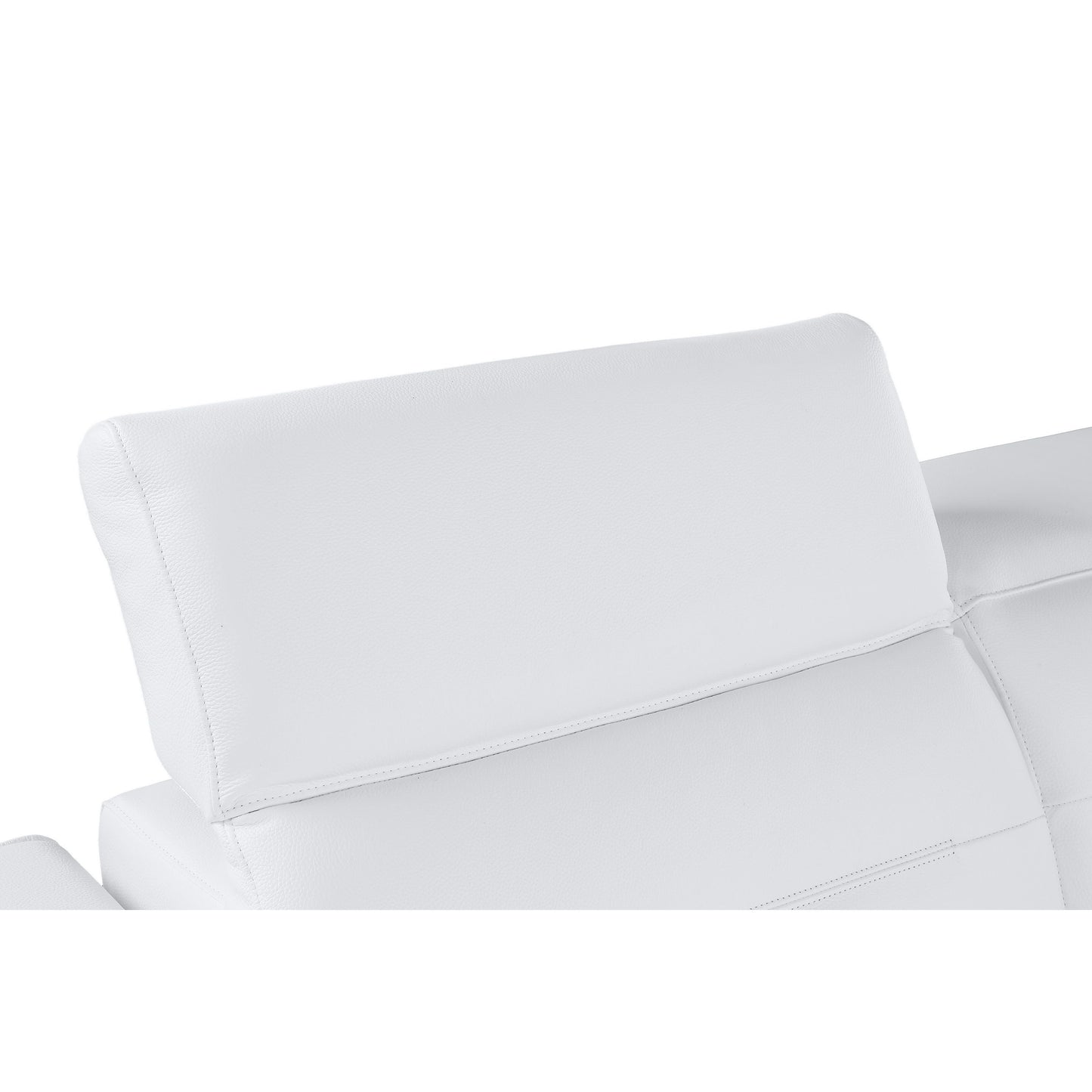 Nexus Power Reclining Sectional (White)