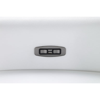 Nexus Power Reclining Sectional (White)