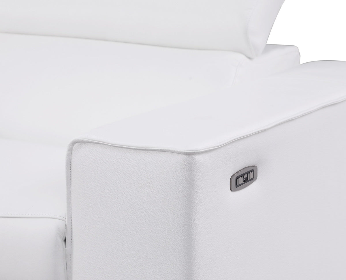 Picasso II Reclining Sectional 7-Piece (White)