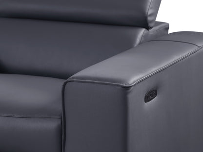 Picasso II Reclining Sectional 6-Piece (Dark Grey)