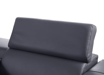 Picasso II Reclining Sectional 6-Piece (Dark Grey)