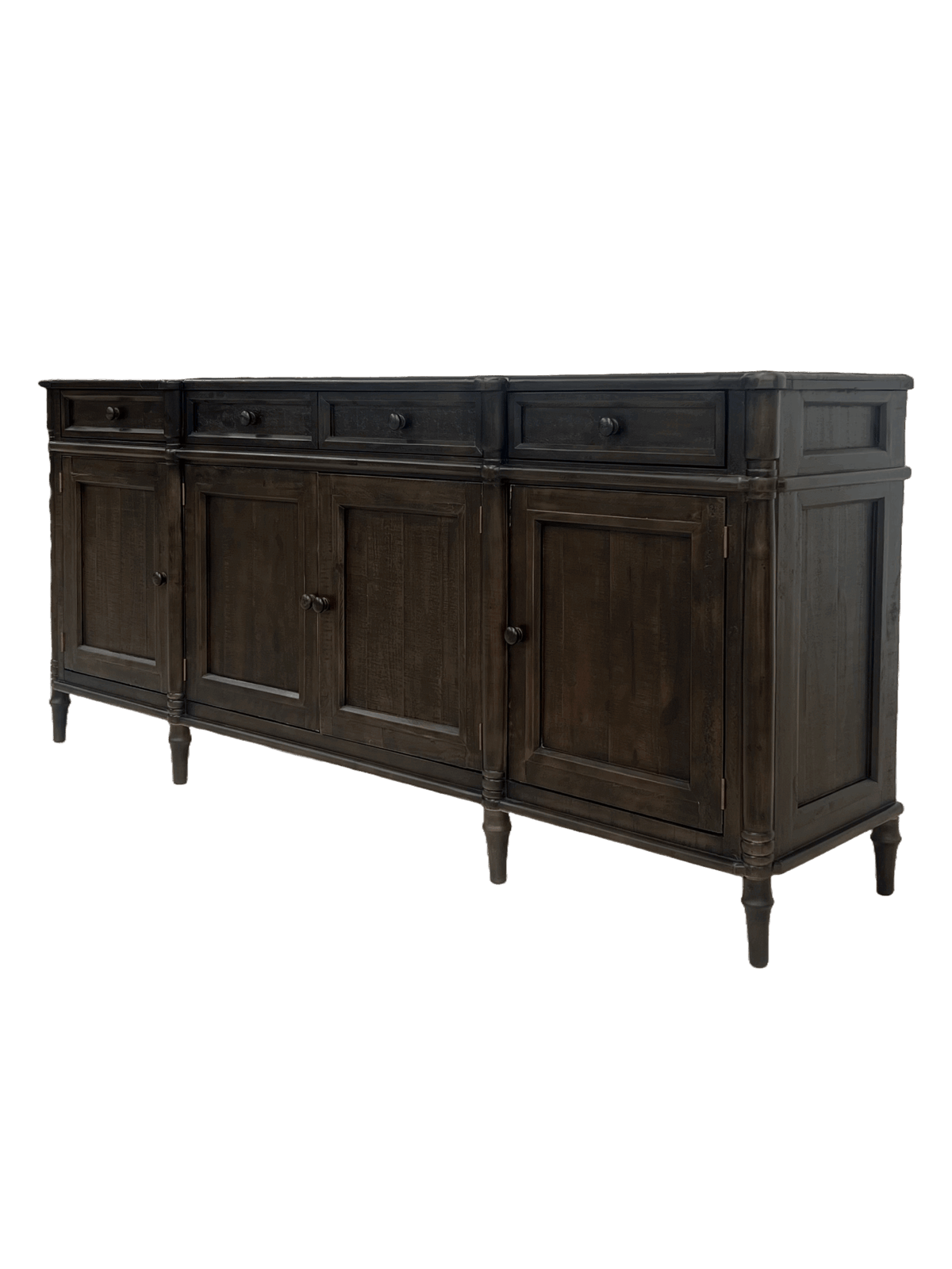 Vintage Distressed Server (Dark Walnut)