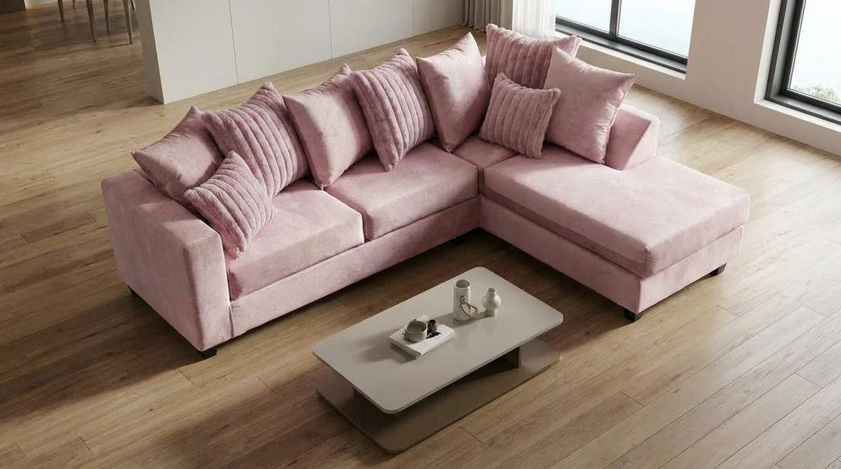 Kora (Pink) Sectional