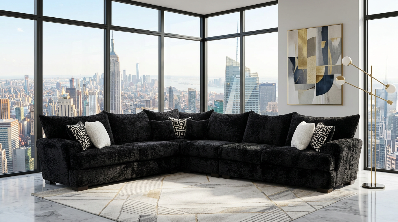 Rizz (Black) Sectional