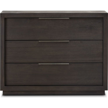 Oxford 3 Drawer Nightstand in Basalt Grey (2024)