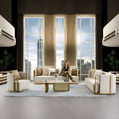 Monte Carlo 2pc Luxury Sofa Set