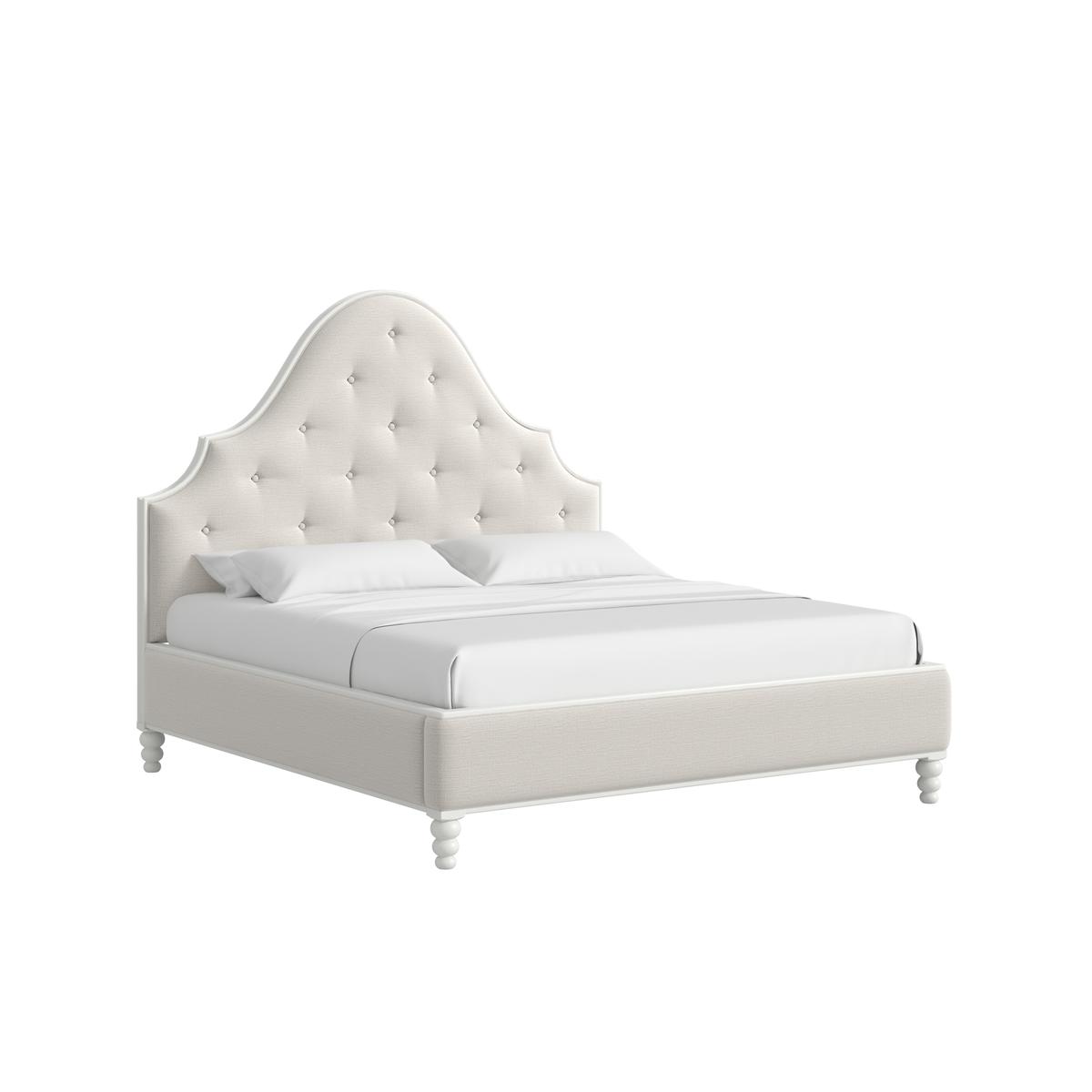 Haven QN Uph Bed-Warm White