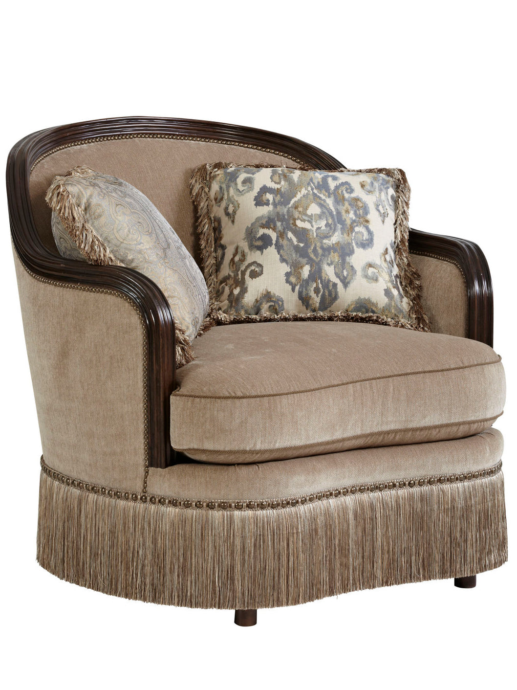 Giovanna Azure-Matching Chair