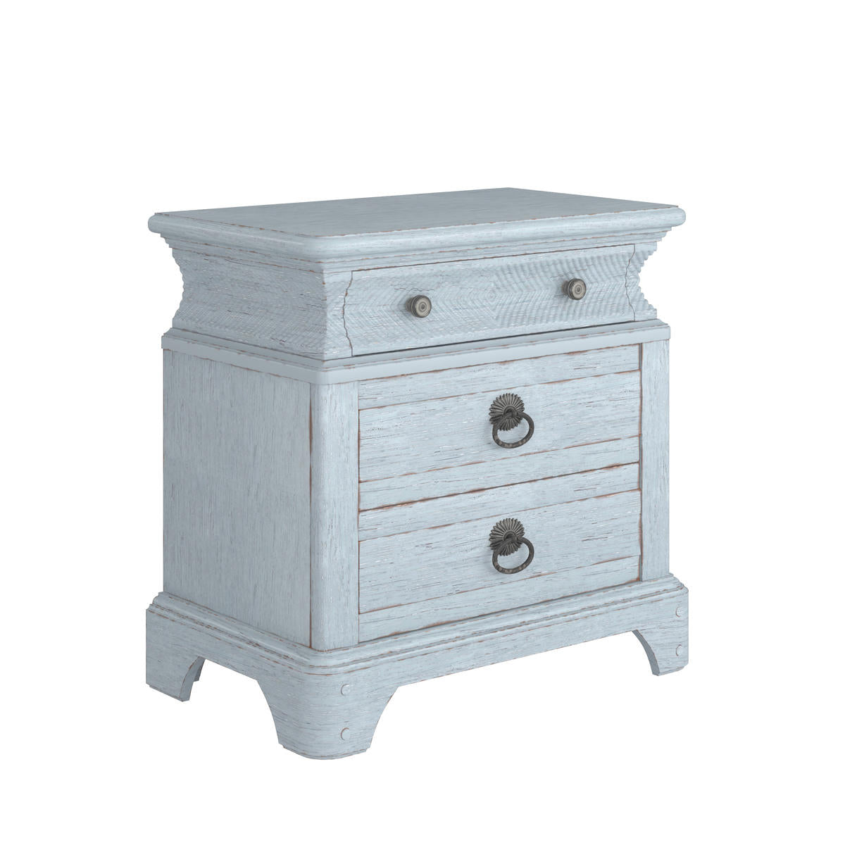 Summer Creek Nightstand-Shutter Blue