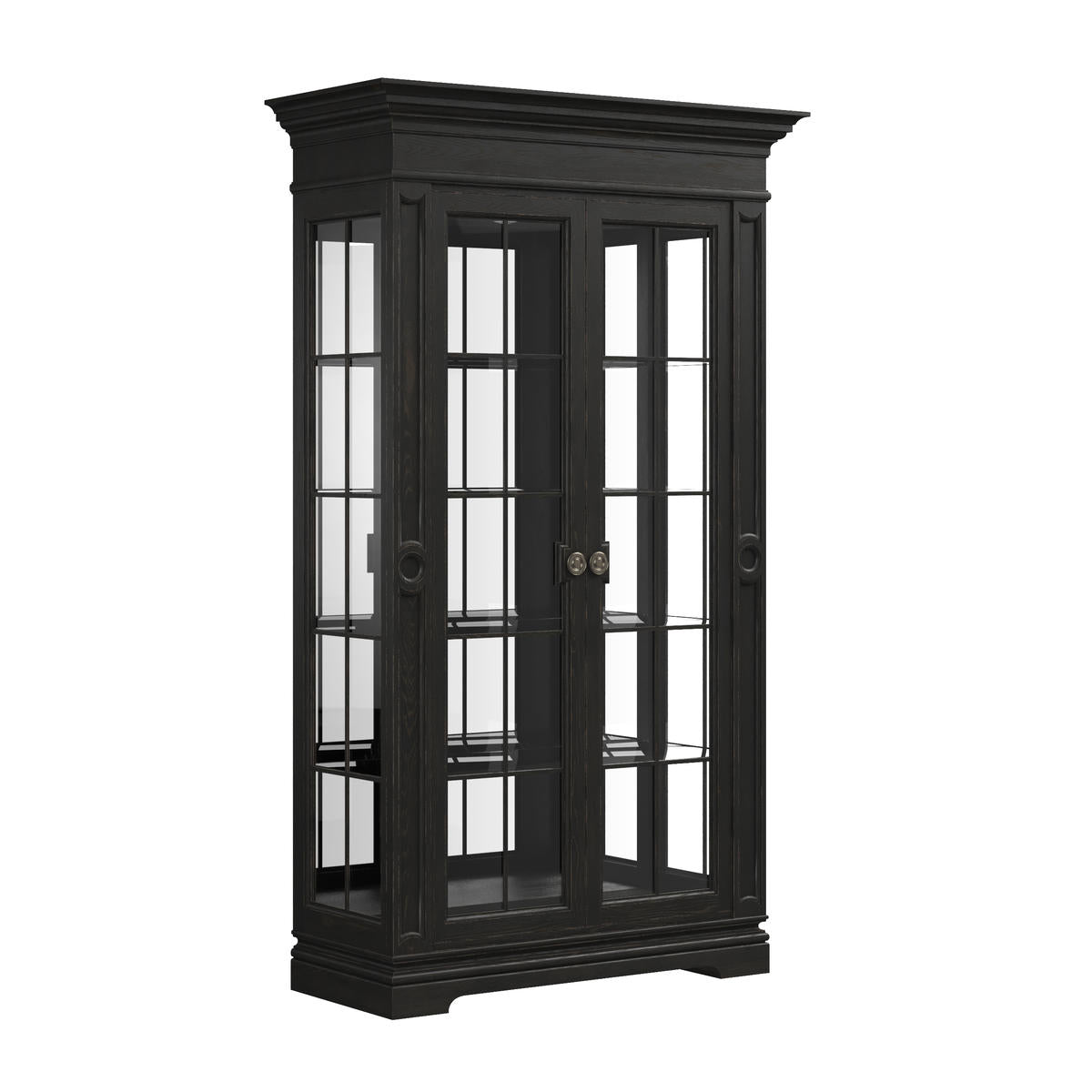 ATRIUM GLASS 2DR CABINET