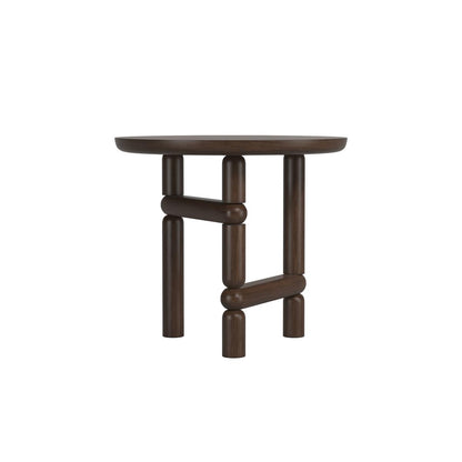 Verge Round End Table