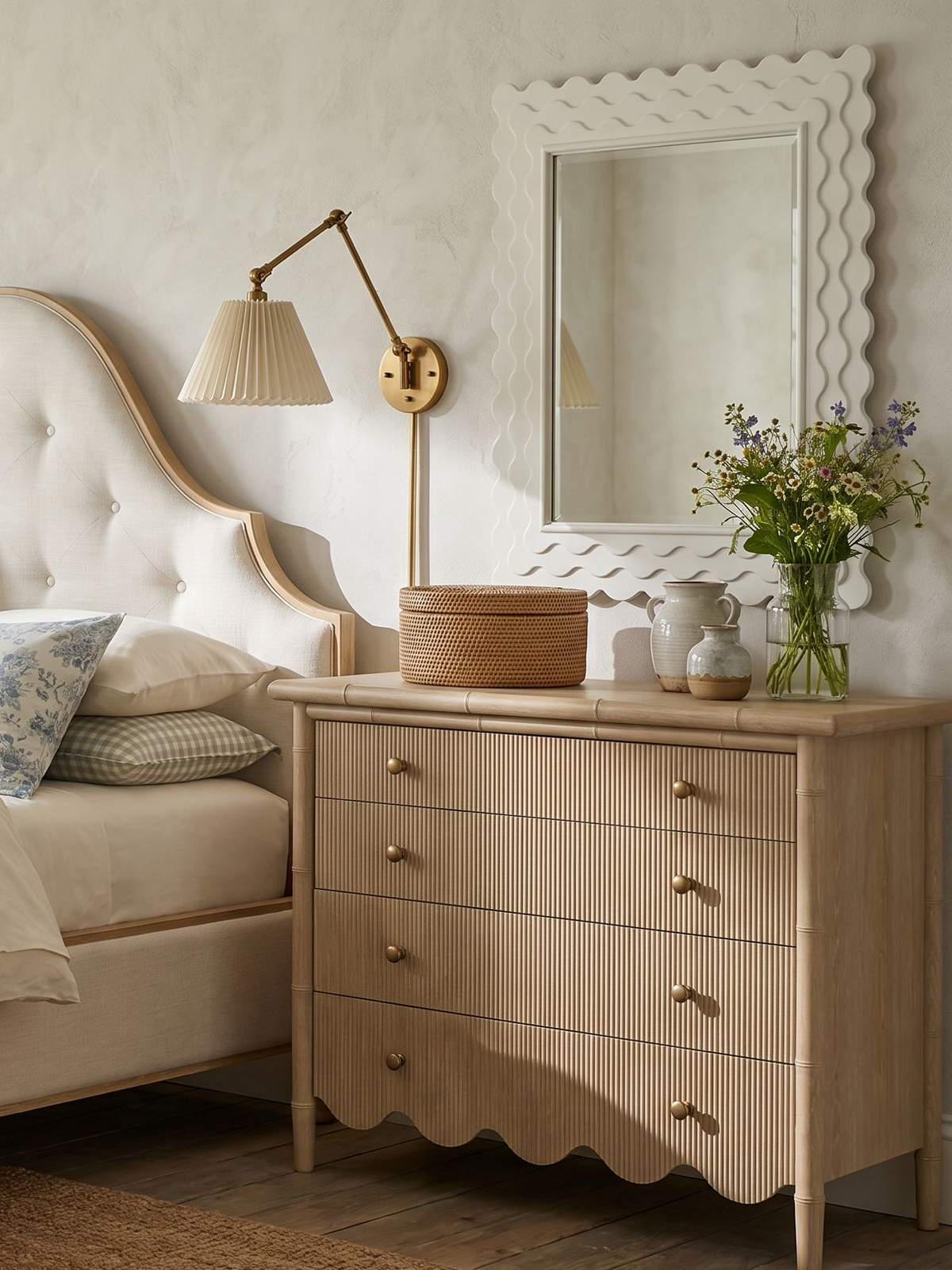 Haven KG Uph Bed-Sundrch Oak