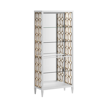 Eave Etagere/Bookcase-Uplifting White