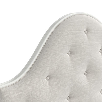 Haven QN Uph Bed-Warm White