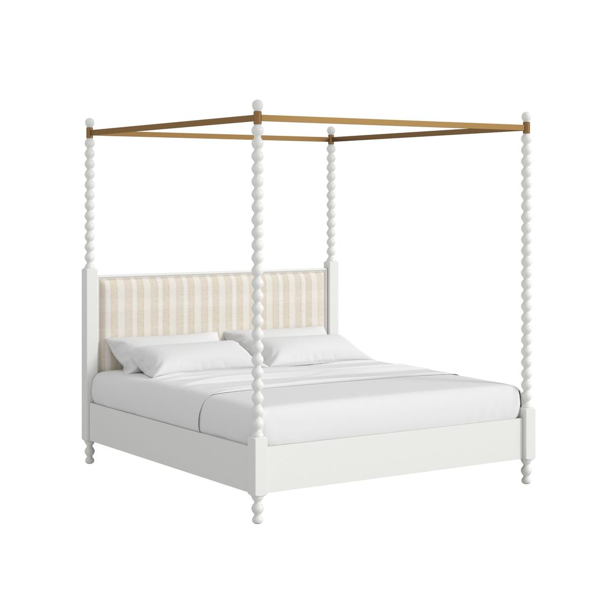 Haven KG Uph Canopy Poster Bed