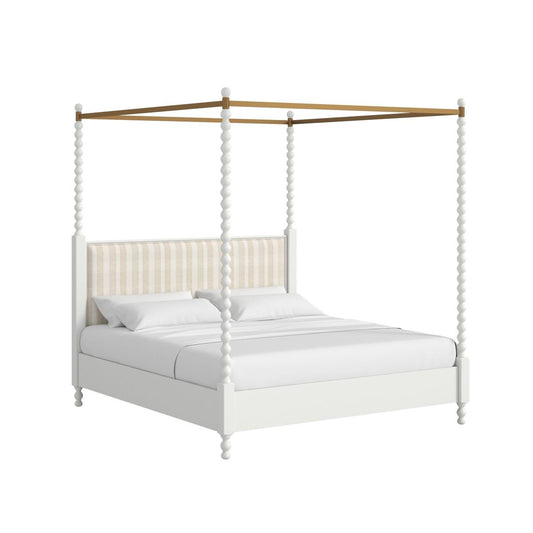Haven KG Uph Canopy Poster Bed