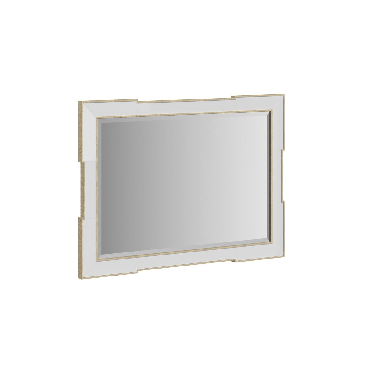Eave Accent Mirror-Milk