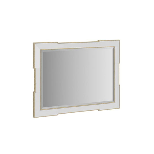 Eave Accent Mirror-Milk