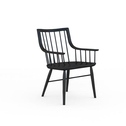 Frame Windsor Arm Chair-Accent Black