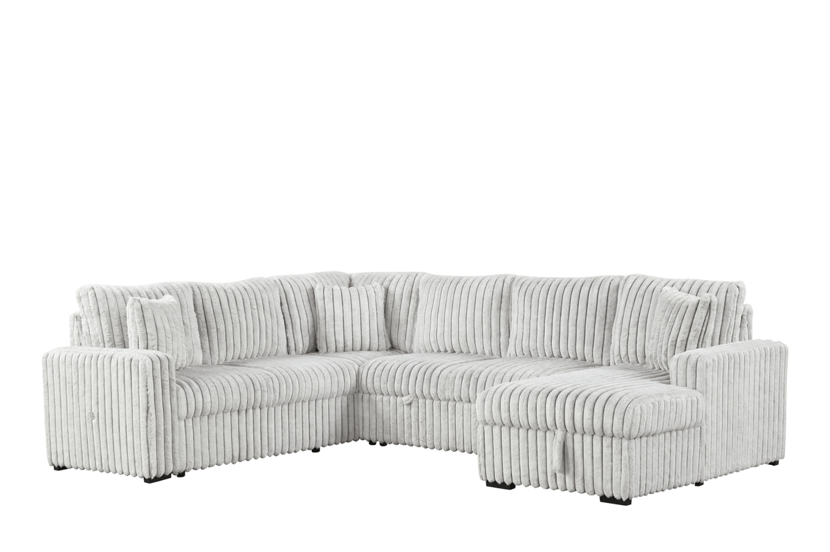 Raha II (Grey) Sectional