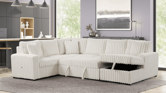 Raha II (White) Sectional