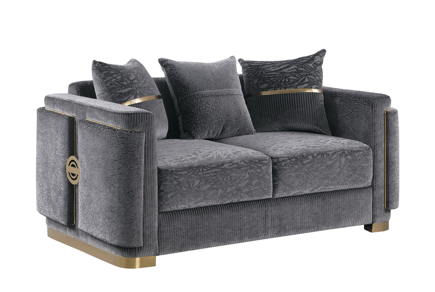 Capri (Grey) Living Room Set