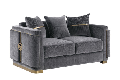 Capri (Grey) Living Room Set