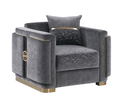 Capri (Grey) Living Room Set