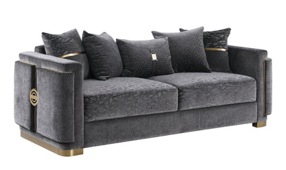 Capri (Grey) Living Room Set