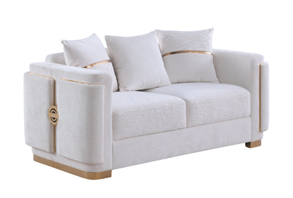 Capri (White) Living Room Set