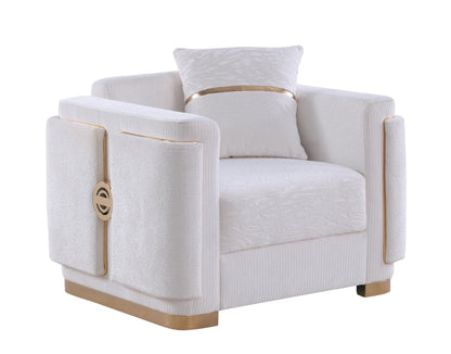 Capri (White) Living Room Set