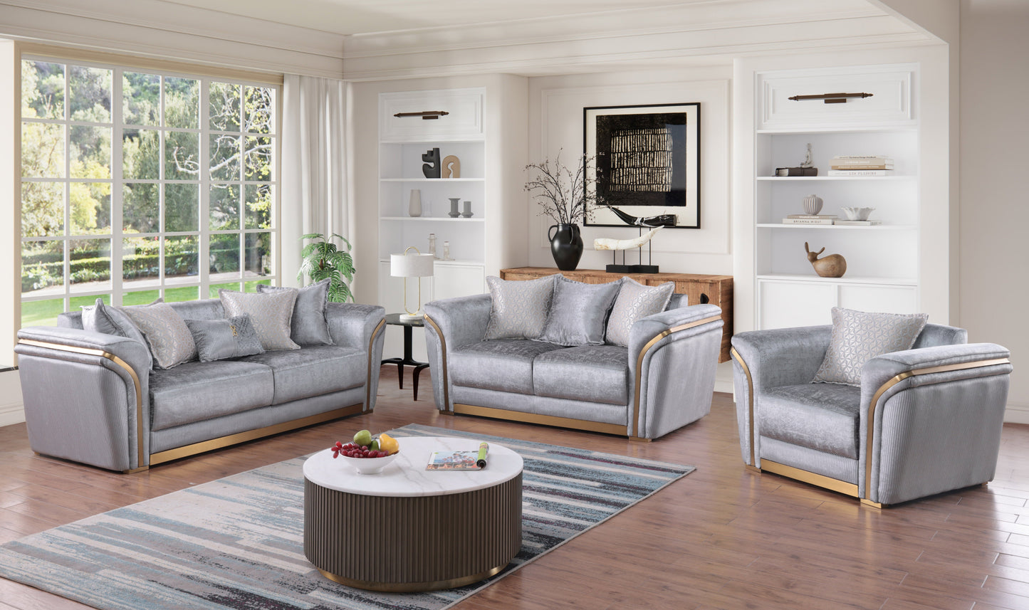 Torino (Grey) Living Room Set