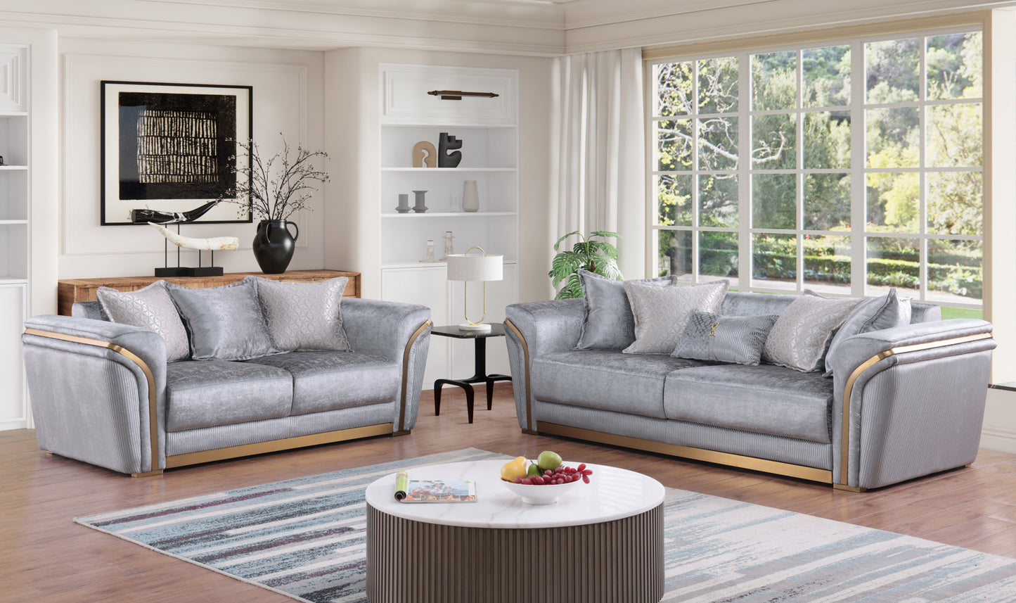Torino (Grey) Living Room Set